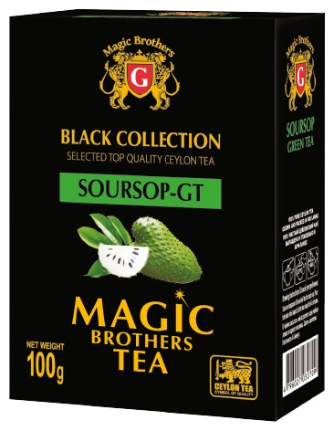 Чай Magic Brothers с саусепом черный листовой 100 г