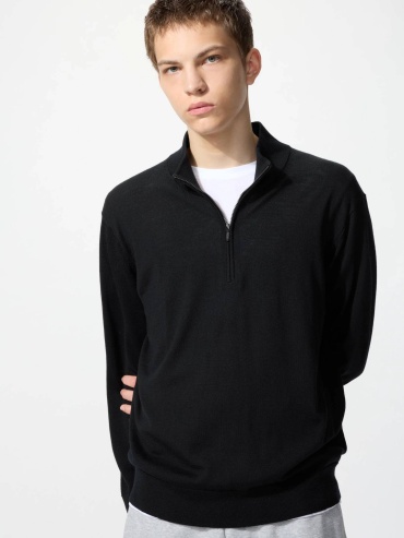 Свитер Uniqlo черный