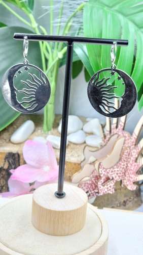 Серьги ACCESSORIZE нержавеющая сталь, без вставок