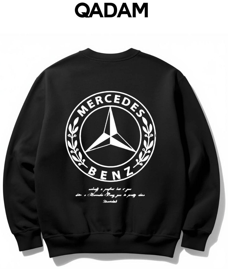 Свитшот Mercedec черный