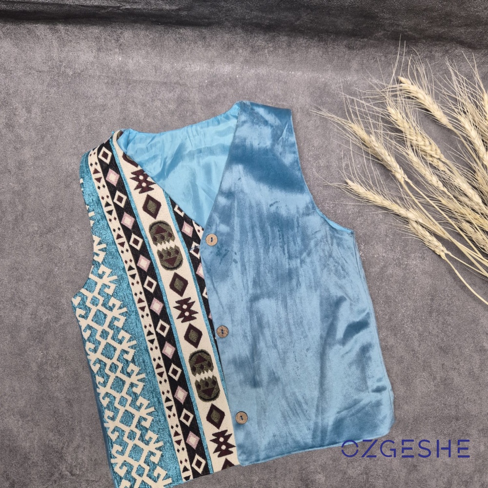Национальный костюм OZGESHE бирюзовый