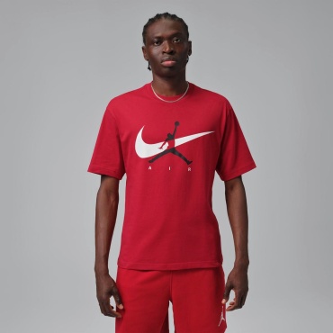 Футболка Jordan белый, красный