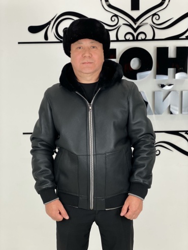 Дубленка ТОН САРАЙЫ черный