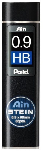 Грифель Pentel C279-HBO, HB, 36 шт, 0.9 мм