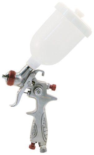 Краскопульт JETA PRO Краскопульт Jeta pro JL887 HVLP 1.0 c верхним пластиковым бачком 0,125 л (MINI JL887/10 HVLP)