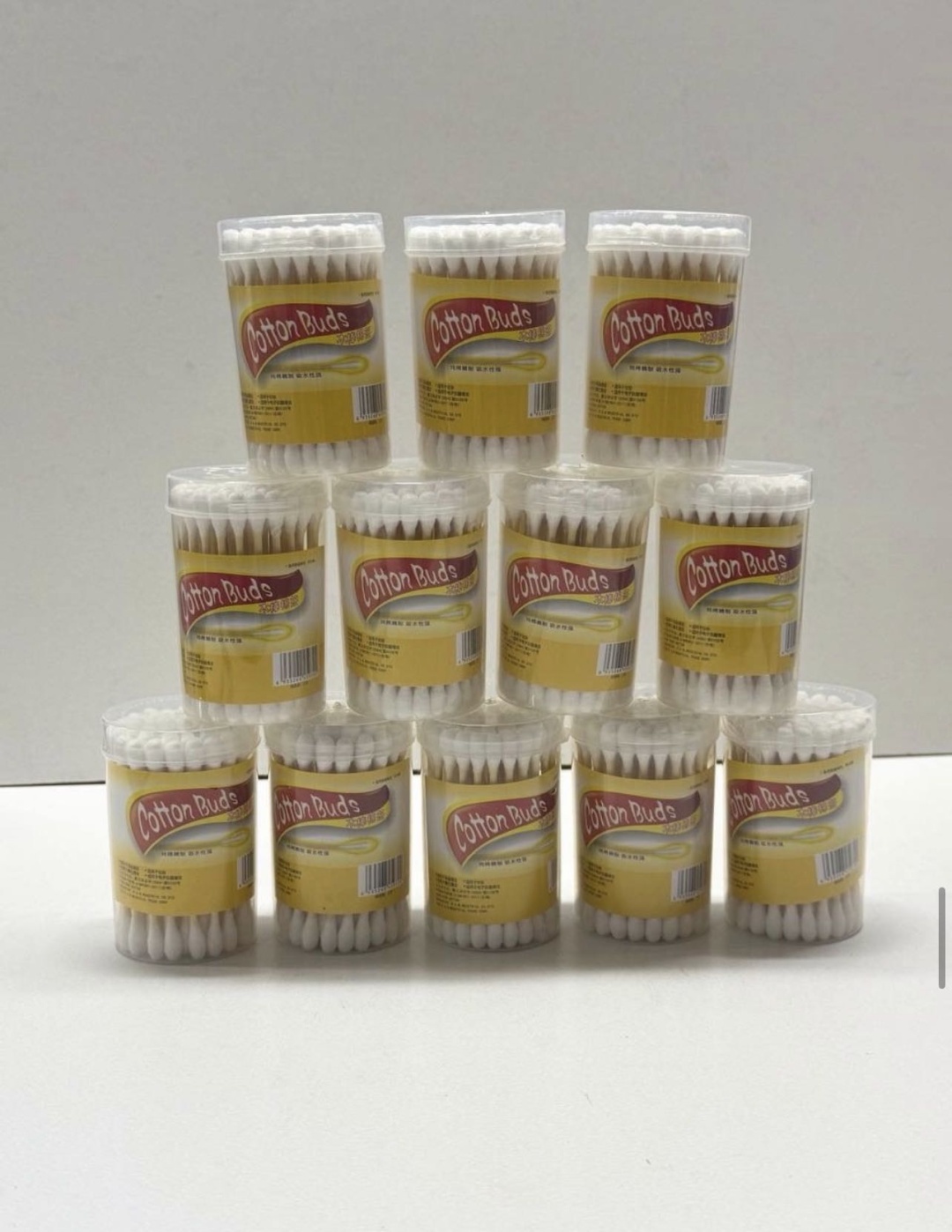 Cotton Buds ватные палочки 100% pure cotton 12 шт