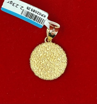 Подвеска GOLD ZAMIRA Gold0570 вес 2.15 г золото, без вставок