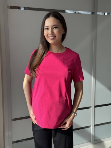 Футболка Sweetmama.kz малиновый