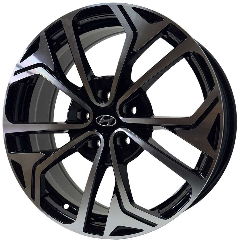 Yixing 7488S1 7.5x18/5x114.3 D67.1 ET50 4 диска черный, хром