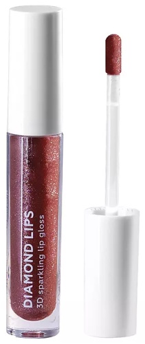 Лэтуаль DIAMOND LIPS 005 сверкающий 3D блеск для губ, 4 мл пенал блеск для губ 005