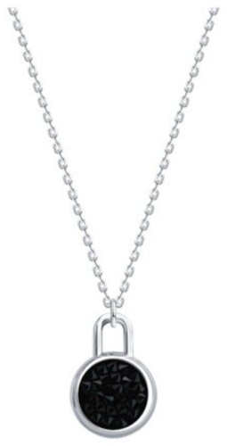 Колье Diamant 94-170-02371-1 длина 40.45 см вес 3.79 г серебро, кристальная ткань