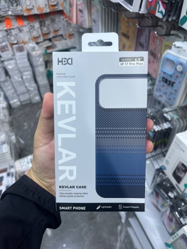 Чехол GLASS для Apple iPhone 17 Pro Max синий