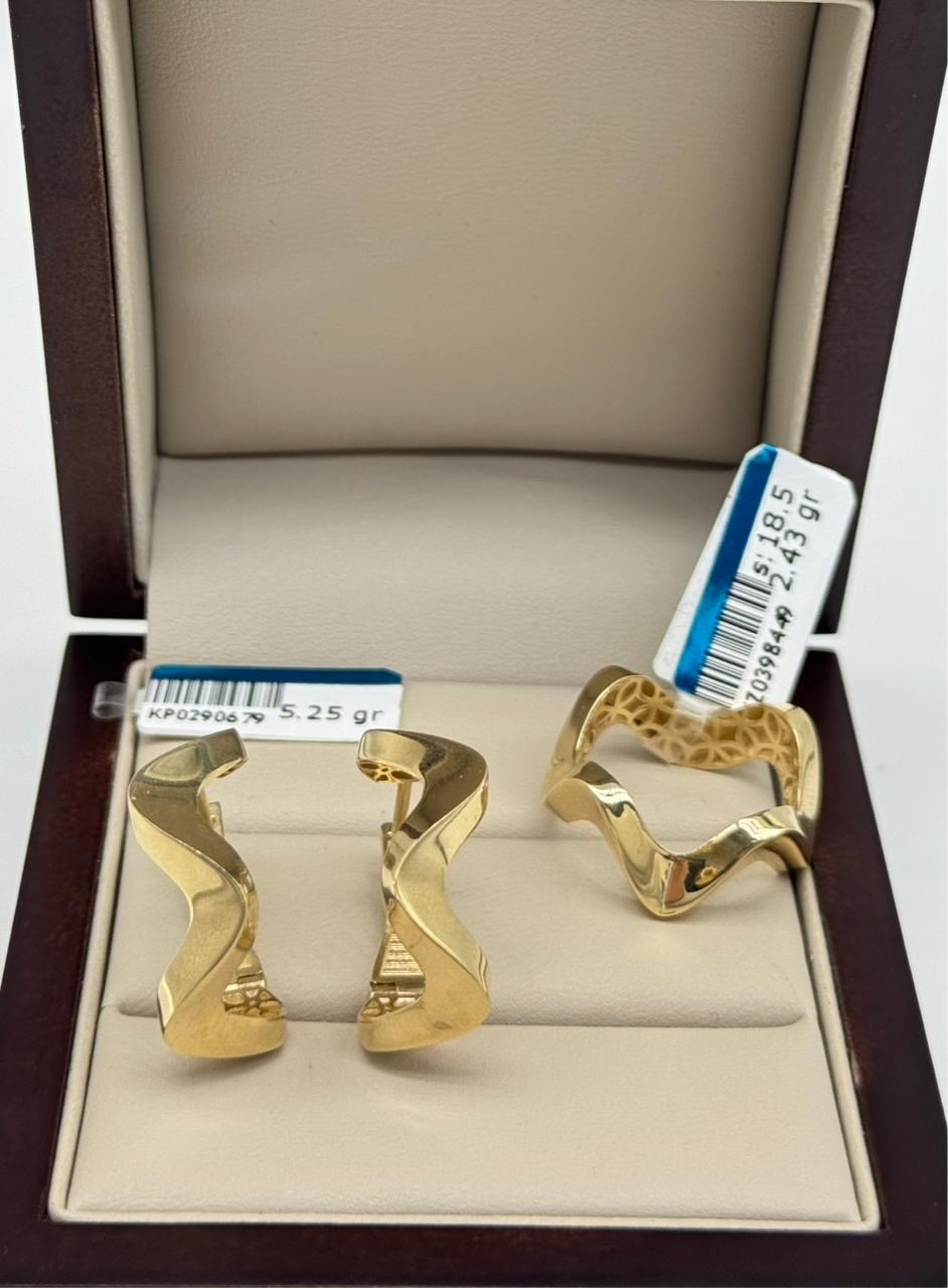 Italy Gold К525245185 вес 7.7 г золото, без вставок