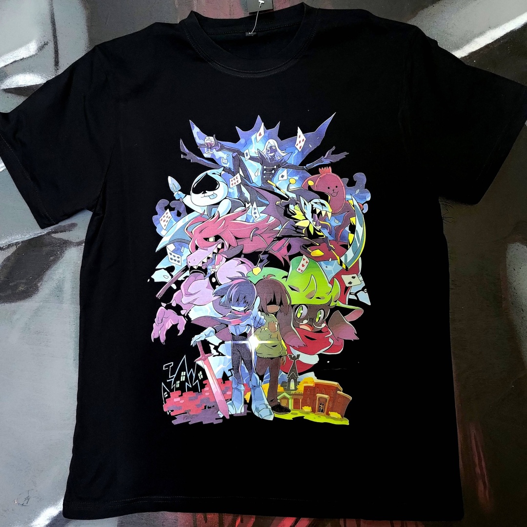 Футболка Deltarune черный