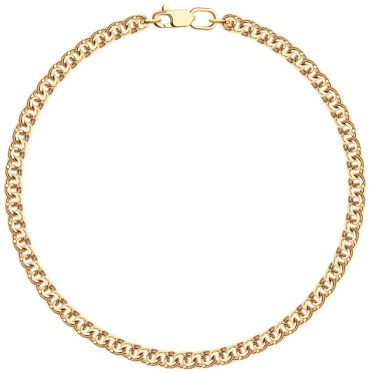 Diamant 28545 длина 18 см, вес 2.97 г серебро, плетение бисмарк