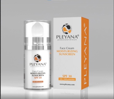 PLEYANA крем Moisturizing Sunscreen для лица, для зоны декольте 50 мл