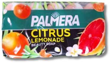 Кусковое мыло туалетное Palmera Citrus lemonade 5 шт