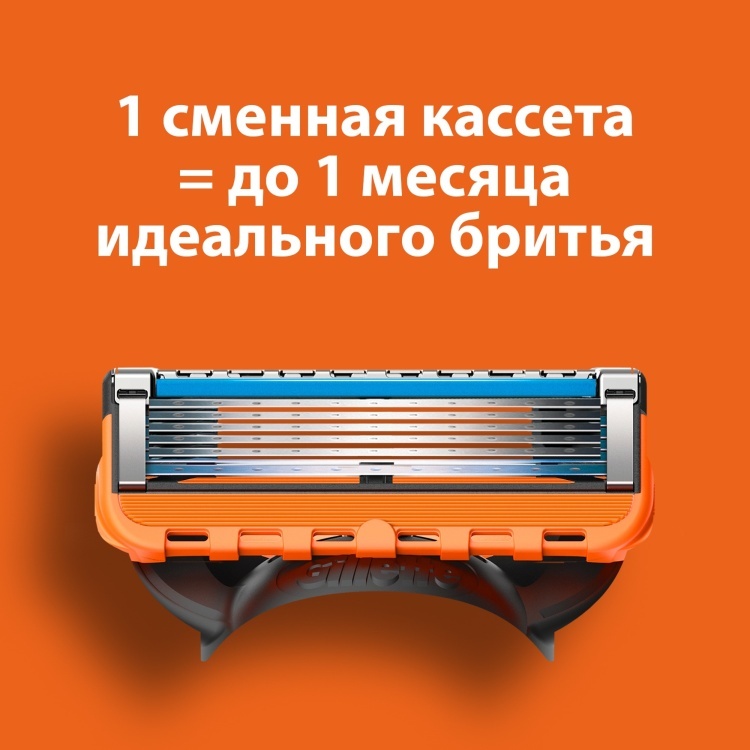 Gillette ФЬЮЖН ПАУЭР КАССЕТА №2 сменные кассеты 2 шт