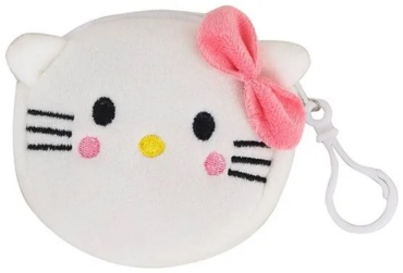 Монетница Hello Kitty текстиль белый