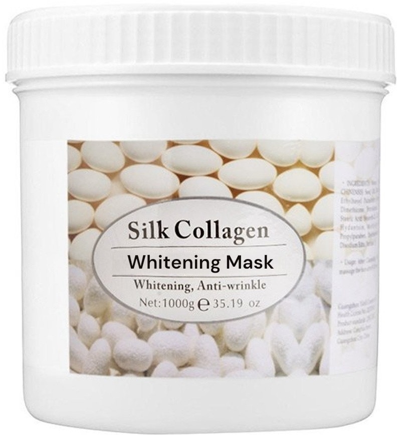 Маска для лица YAXNA MEI JI крем Silk Collagen Whitening Anti-Wrinkle 1000 г