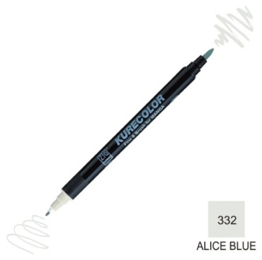 Маркер ZIG Fine & Brush for Manga Цвет: Alice Blue