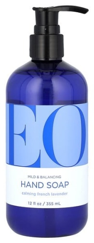 Жидкое мыло туалетное EO Products мыло для рук, успокаивающая французская лаванда 360 мл