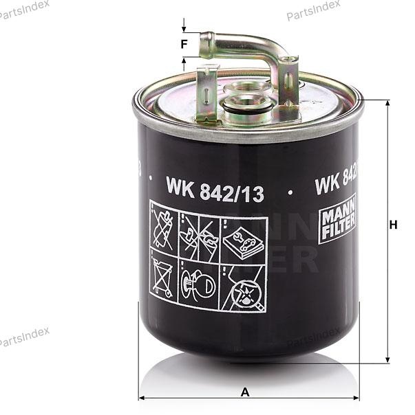 MANN FILTER Фильтр Топливный WK84213