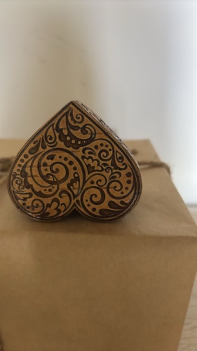 Шкатулка 30403470_538754387, береста