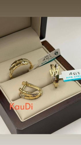 KauDi Z-11-12-A вес 4.83 г золото, фианит
