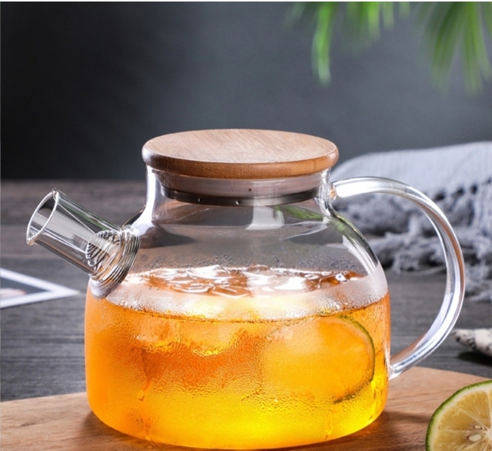 Чайник TEA POT 070707 1 л, стекло