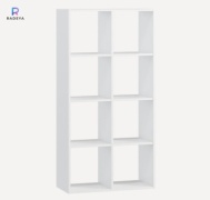 Стеллаж напольный RADEYA ST101, 71x28x140 см, белый