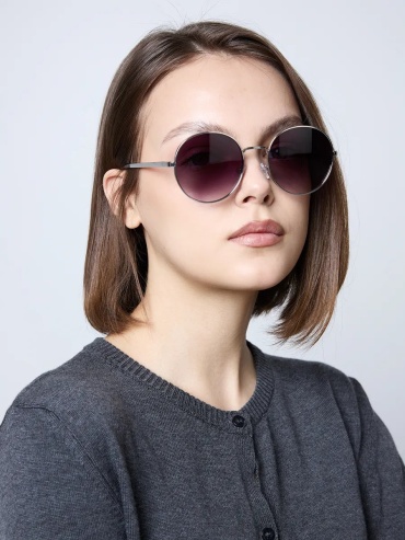 Marmalato солнцезащитные очки круглые однотонные