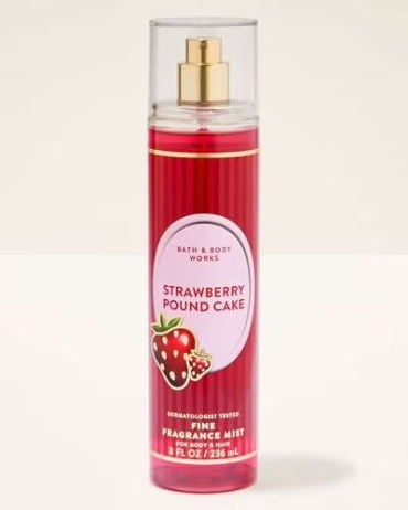 Bath & Body Works Strawberry Pound Cake парфюмированный спрей 236 мл, для женщин