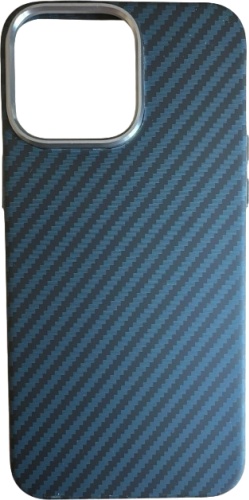 Чехол AMG для Apple iPhone 15 Pro Max синий