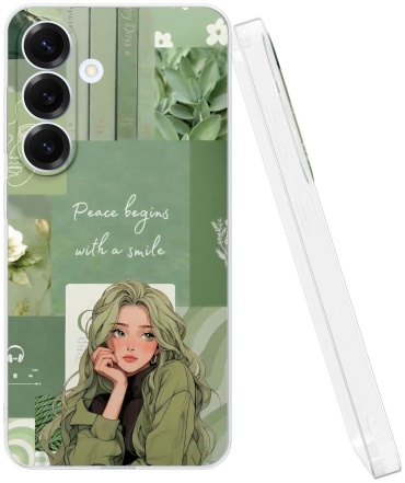 Чехол Mcover для Samsung Galaxy S25 рисунок