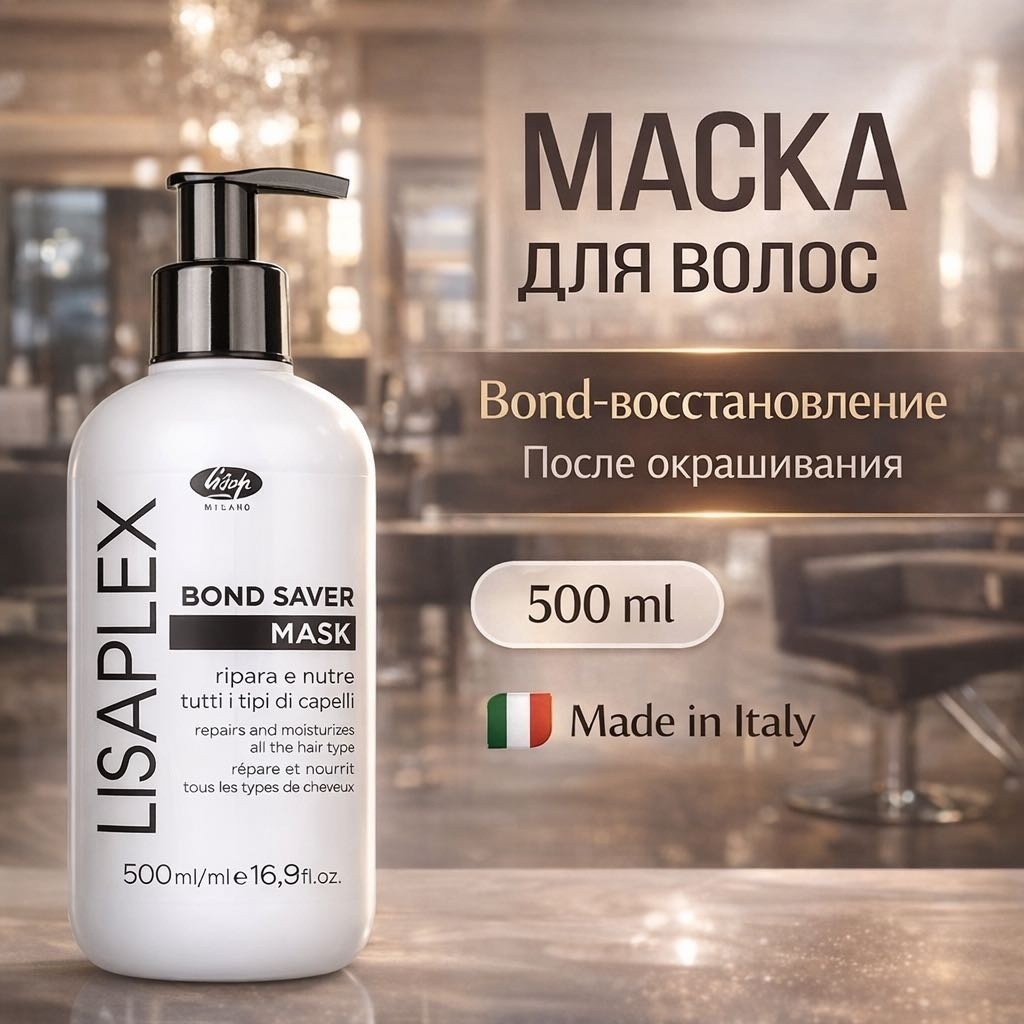 Lisap Milano маска Lisaplex Bond Saver 500 мл