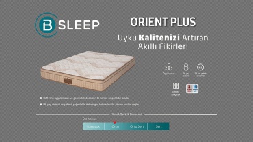 Матрас BELLONA Orient plus, 120x200x23 см