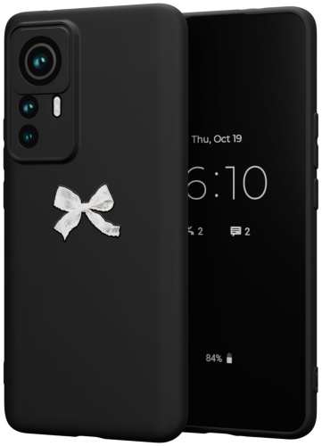 Чехол Mcover для Xiaomi 12T, 12T Pro черный