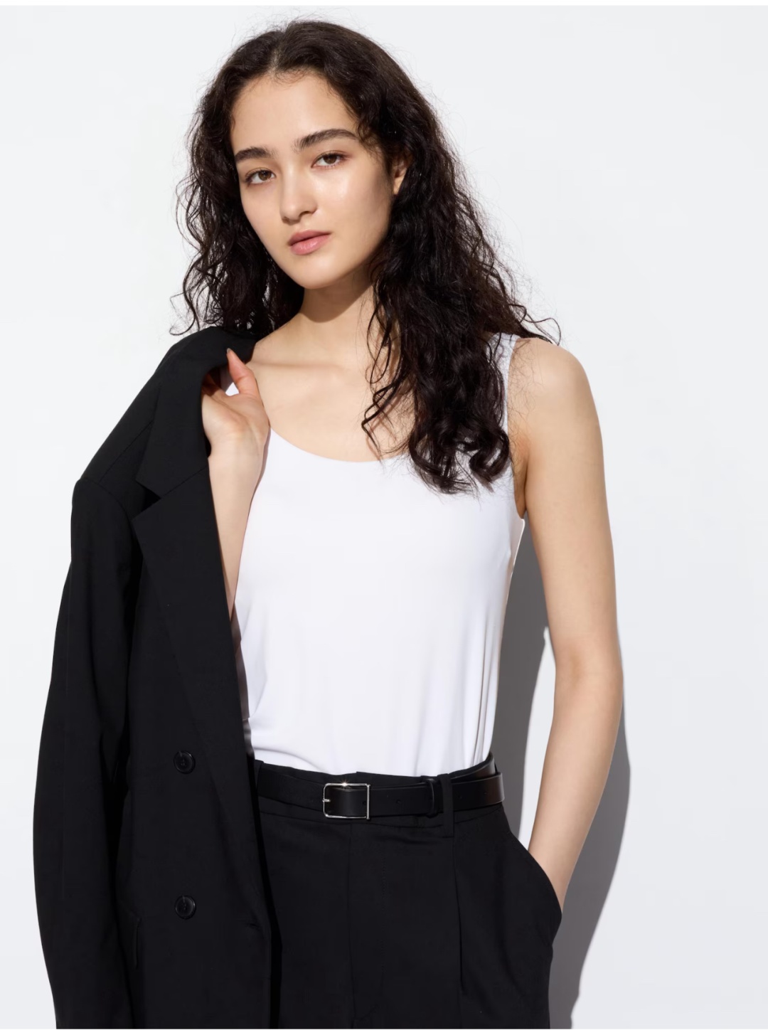 Майка Uniqlo белый