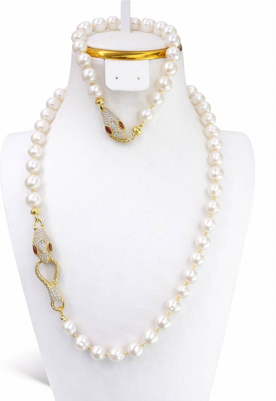 Бусы LAQUEEN JEWELLERY длина 45 см жемчуг жемчуг
