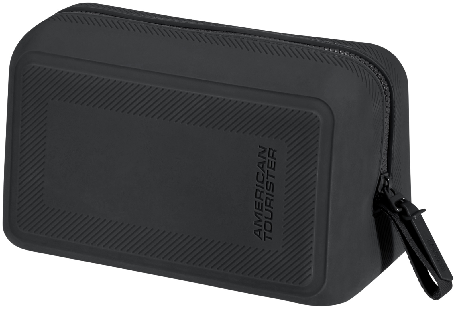 AMERICAN TOURISTER косметичка силикон черный 15X25 см