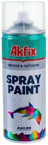 Akfix краска Spray Paint тон 7001 серебристо-серый, 400 мл