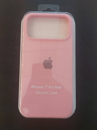 Чехол Silicon Power для Apple iPhone 17 Pro Max розовый
