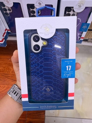 Чехол Santa Barbara для Apple iPhone 17 синий