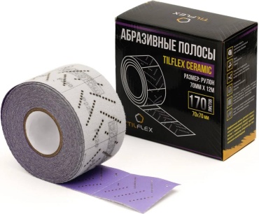 TILFLEX шлифовальная лента в рулоне P320 (12000х70 мм), 170 шт