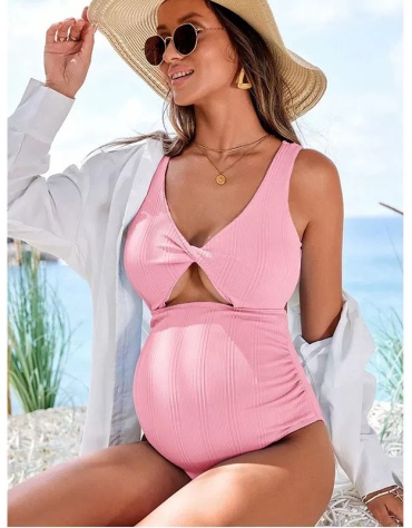 Купальник слитный Au Wear розовый