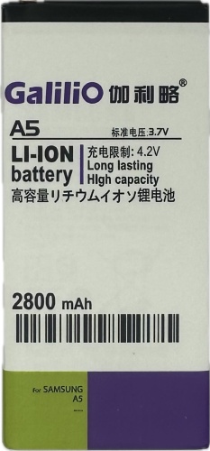 Galilio аккумулятор для Samsung A5 2015, A500, EB-BA500ABE 2800 мАч