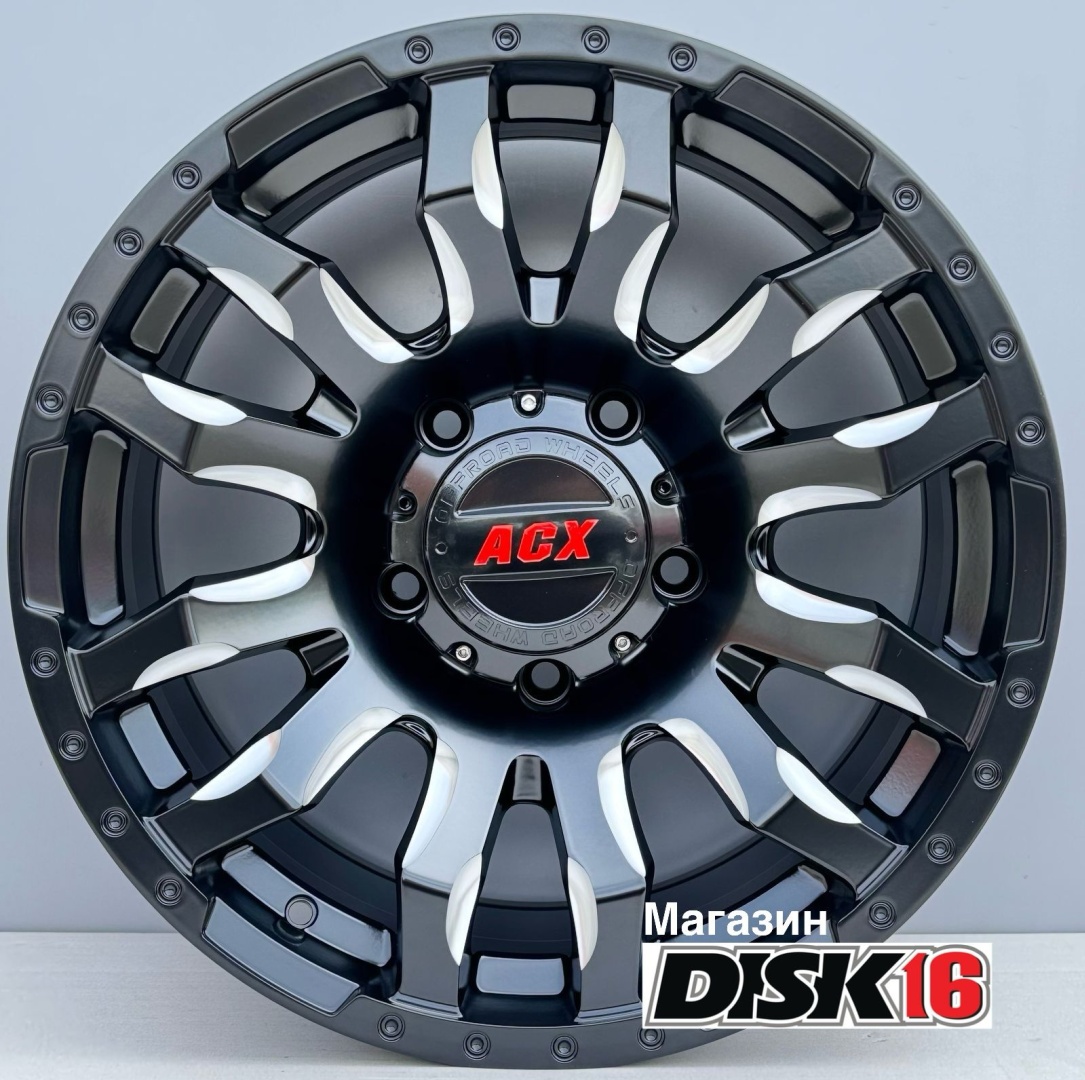 ACX 9059 9x18/5x150 D110.1 ET10 4 диска черный, серебристый
