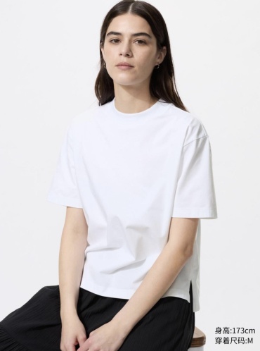 Футболка Uniqlo белый