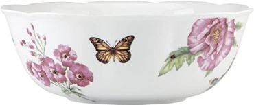 Салатник Lenox BUTTERFLY MDW BLOOM 24.7х24.7 см, фарфор, 1 шт